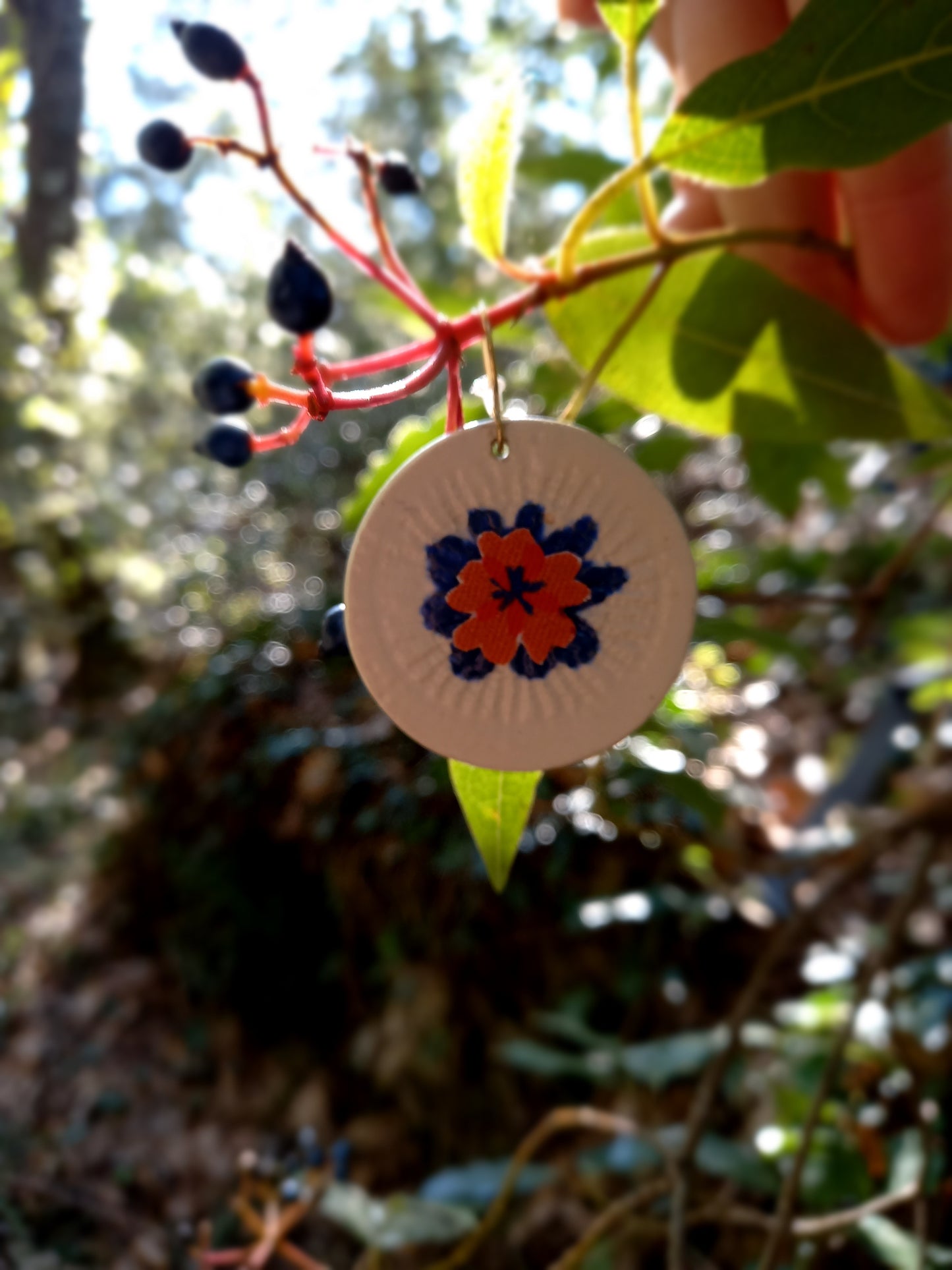 Boucles d'oreilles Fleurs