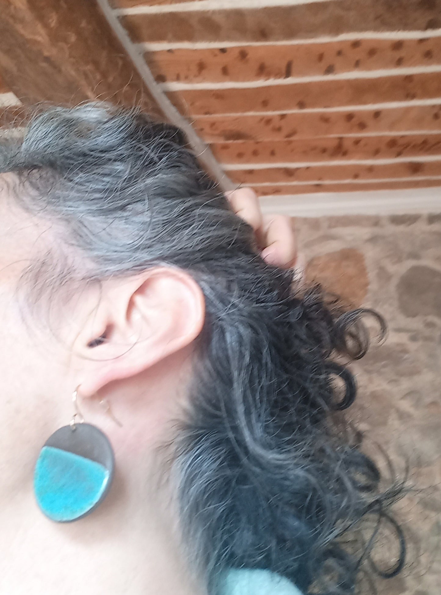 Boucles d'oreilles Emeraude