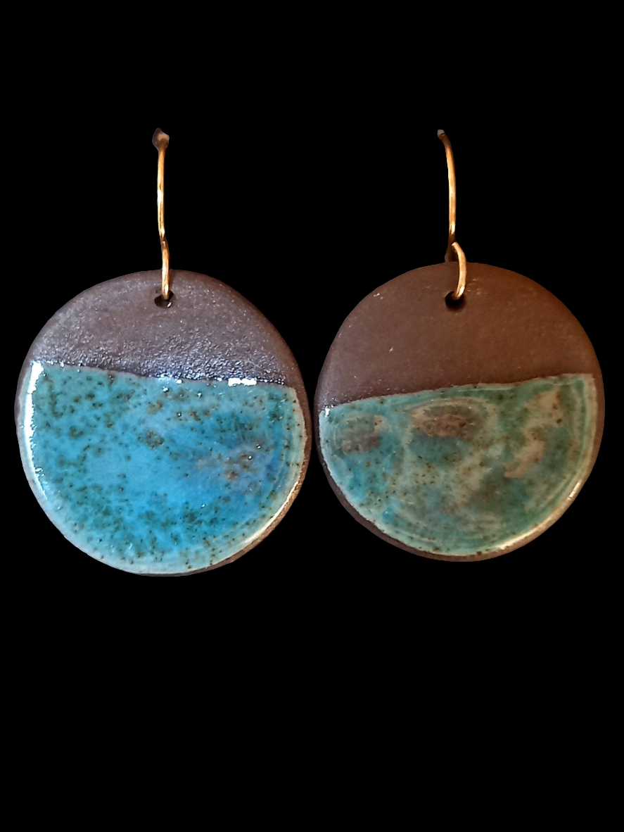 Boucles d'oreilles Emeraude