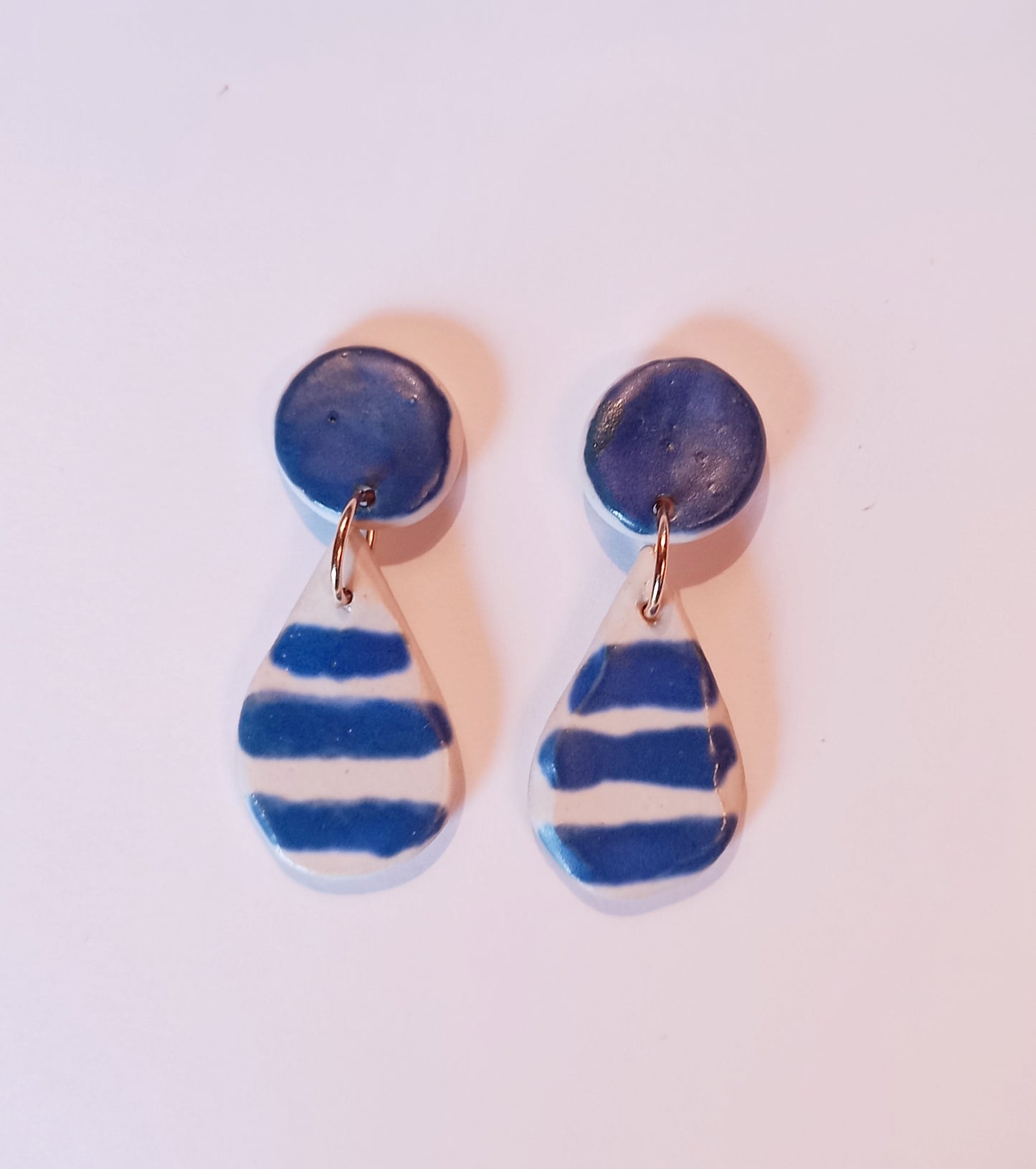 Boucles d'oreilles Into the Blue Petite Goutte