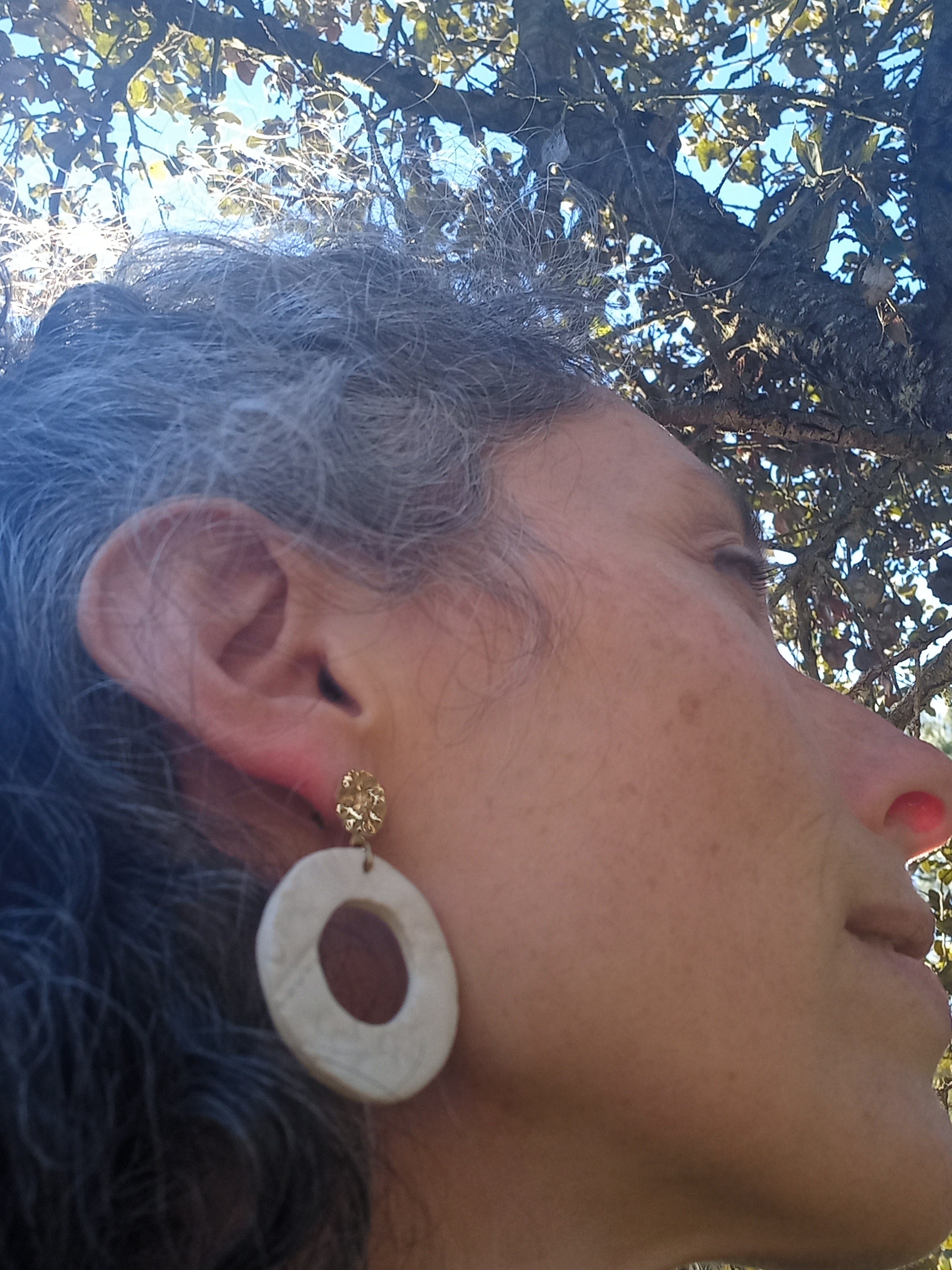 Boucles d'oreilles classique chic