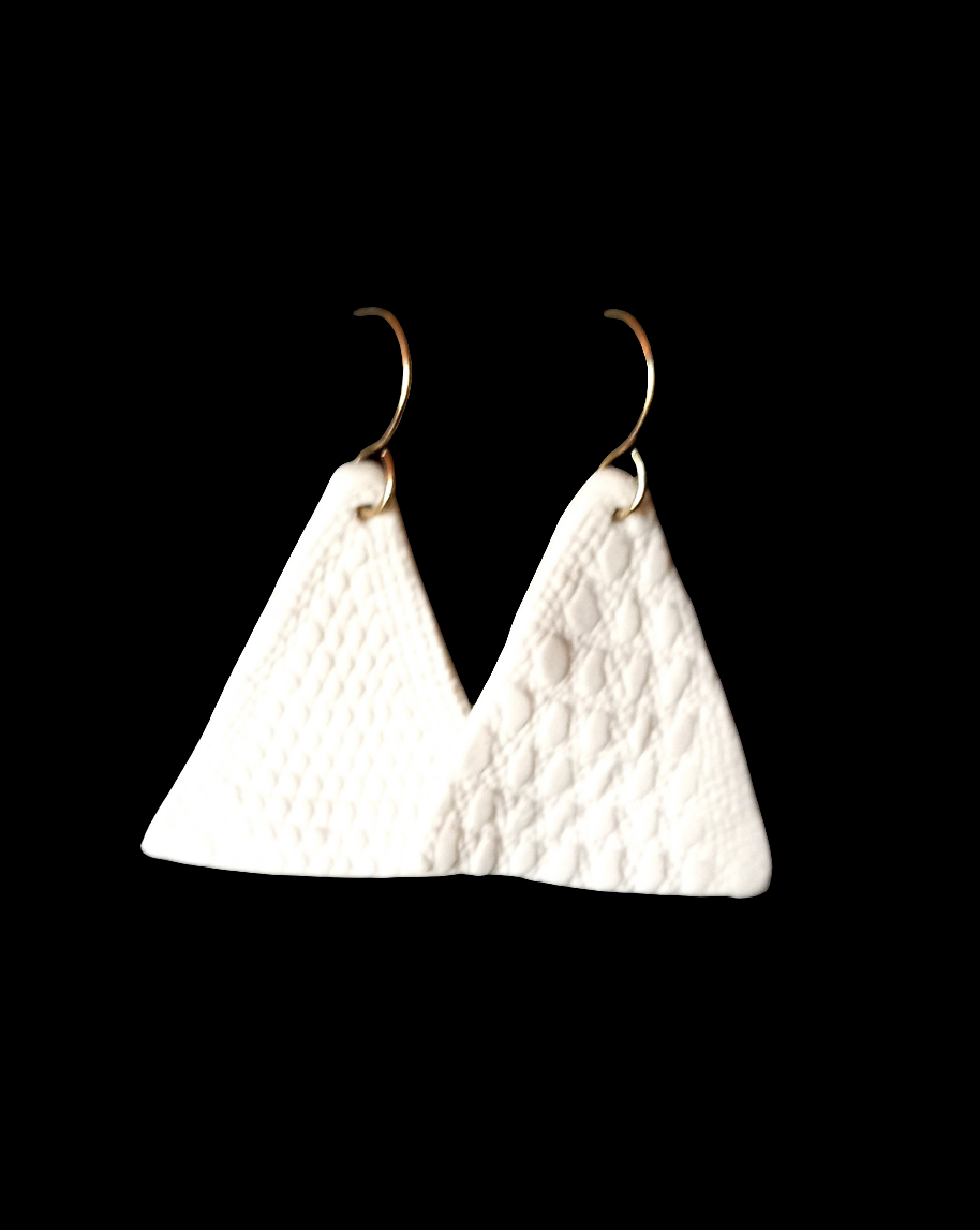 Boucles d'oreilles dentelle