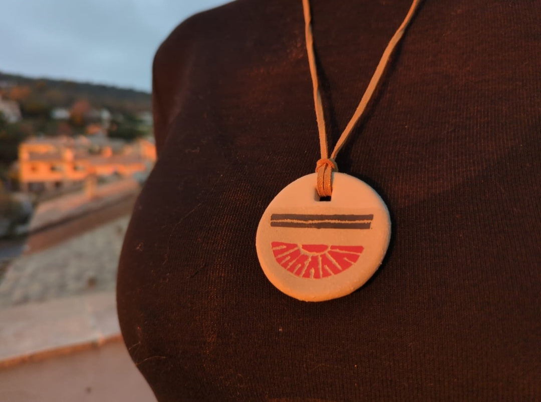 Pendentif coucher de soleil
